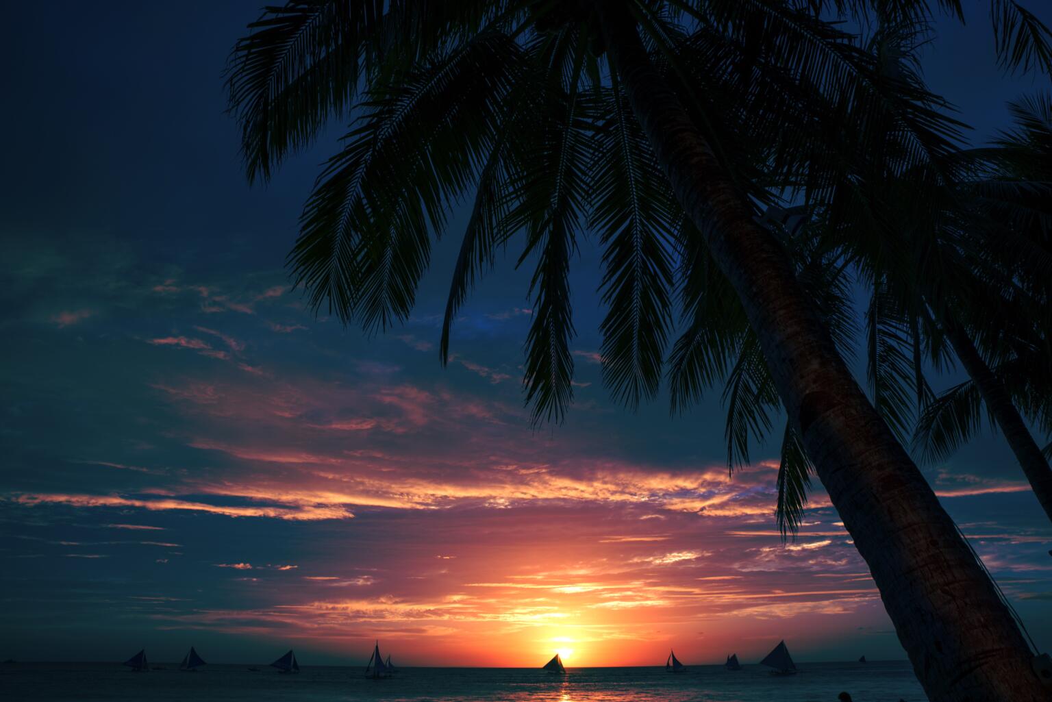 boracay sunset