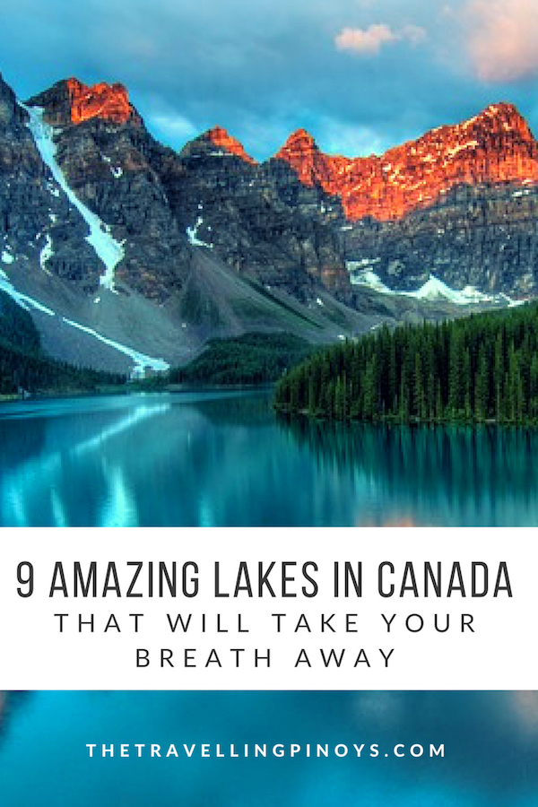 Amazing Lakes In Canada | Canada Lakes | Best Lakes In Canada | Outdoor Travel In Canada | Destinations #canada #destinations #travel