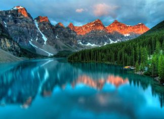 Moraine Lake best lakes in Canada