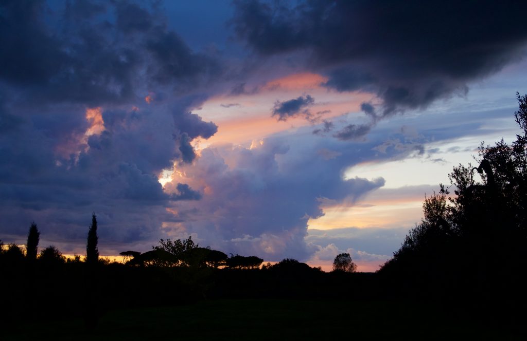 tuscany sunset