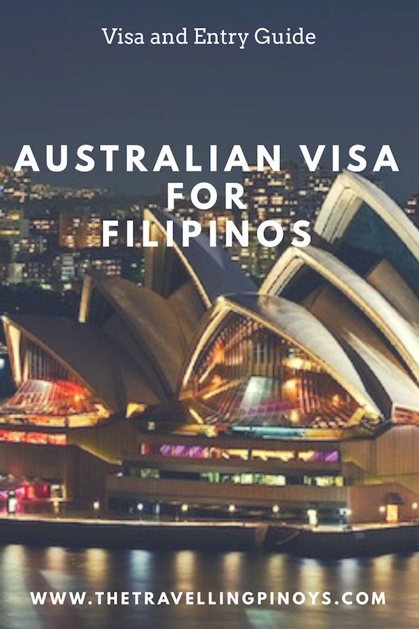 Australian visa for Filipinos.