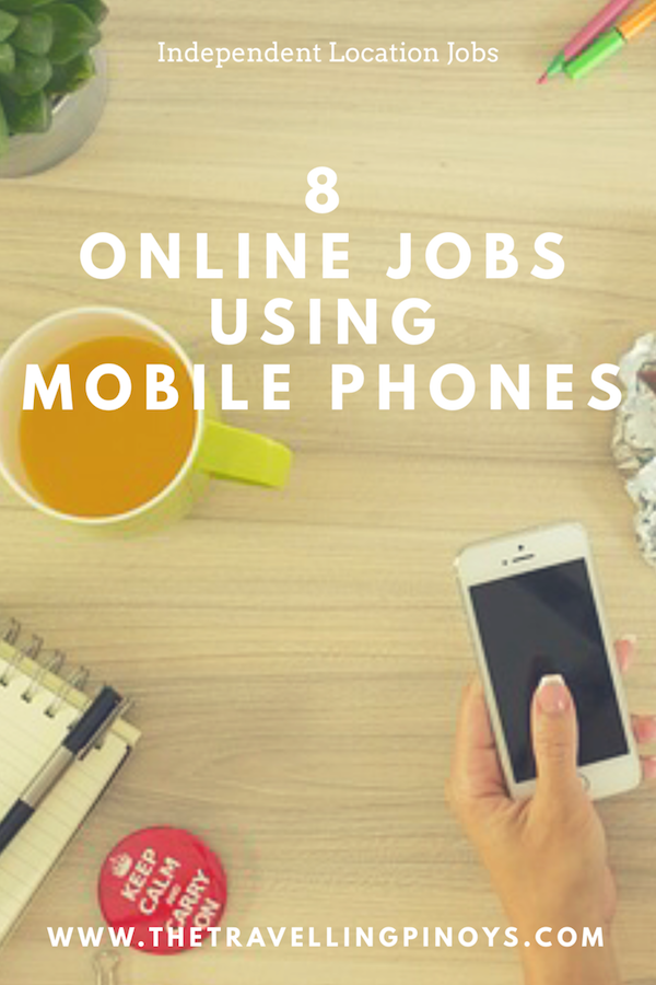 online jobs using mobile phones