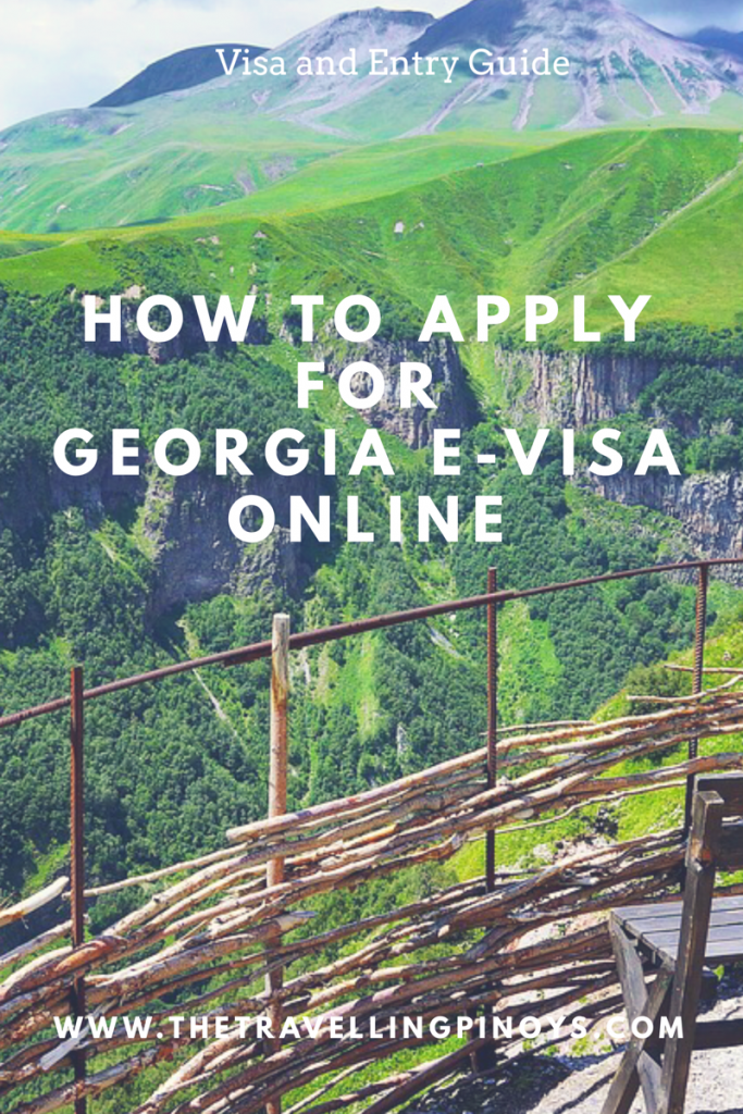 georgia visit visa online