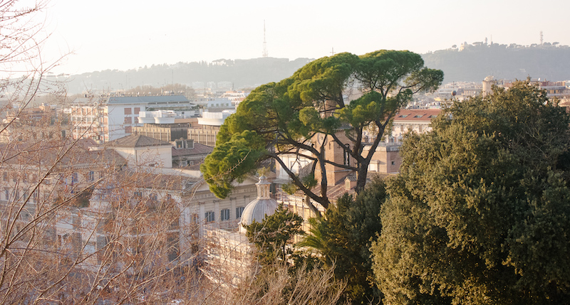 Villa Borghese Gardens Rome