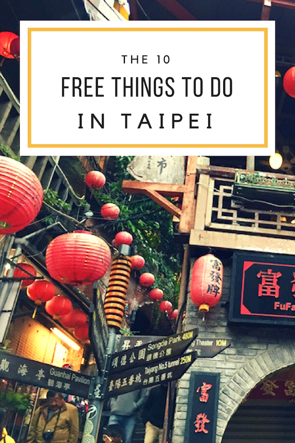 Free Things To Do In Taipei, Taiwan