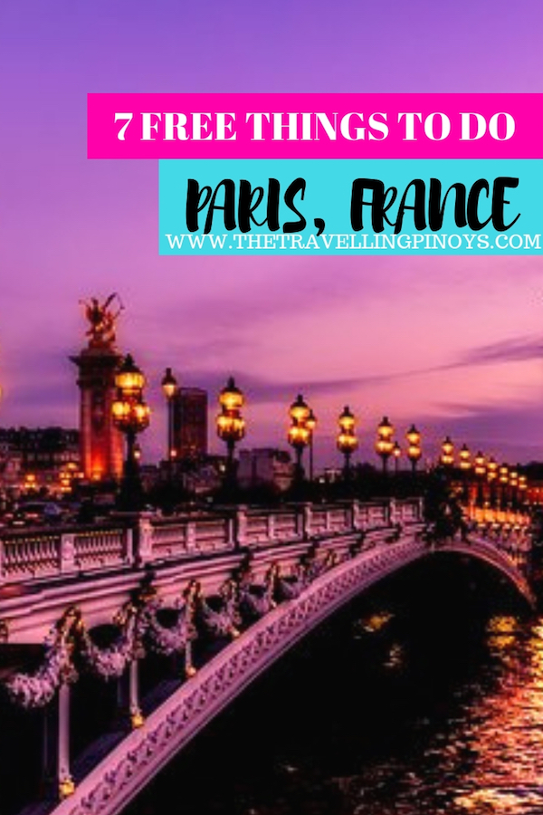 7 Free Things To Do In Paris France | Paris travel tips | Paris travel guide | Paris sights | Trocadero Paris | Paris Inspiration | Paris attractions | Paris ideas | visit Paris | Paris guide | travel Paris | Paris tips | Paris to do