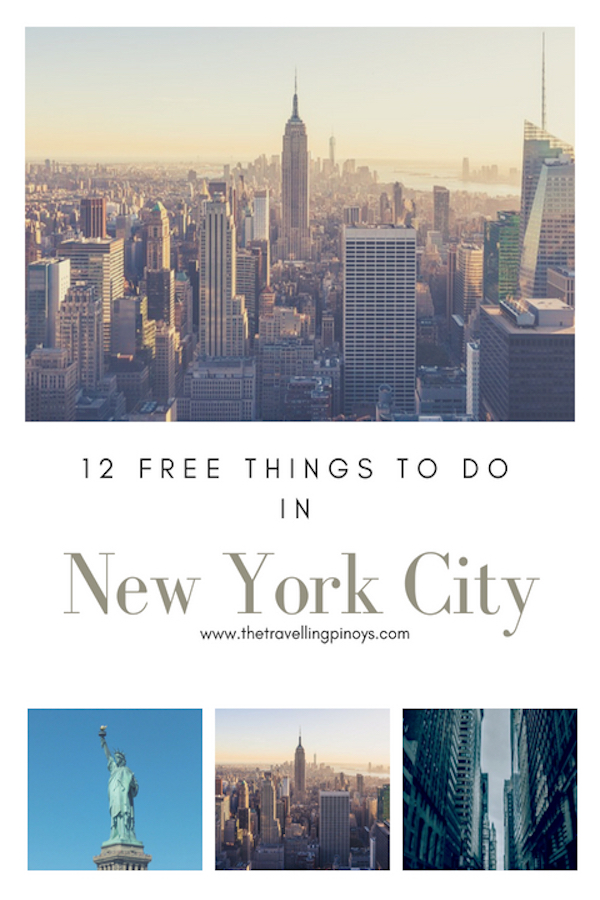 12 Free Things To Do In New York City | New York on a budget | New York Budget Travel | New York Travel Tips.jpg