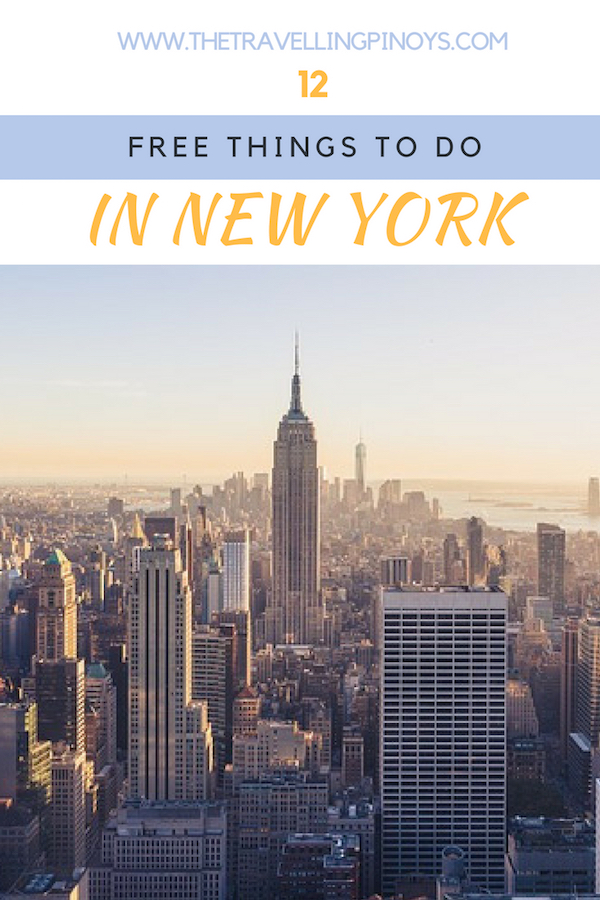 12 Free Things To Do In New York City | New York on a budget | New York Budget Travel | New York Travel Tips.jpg