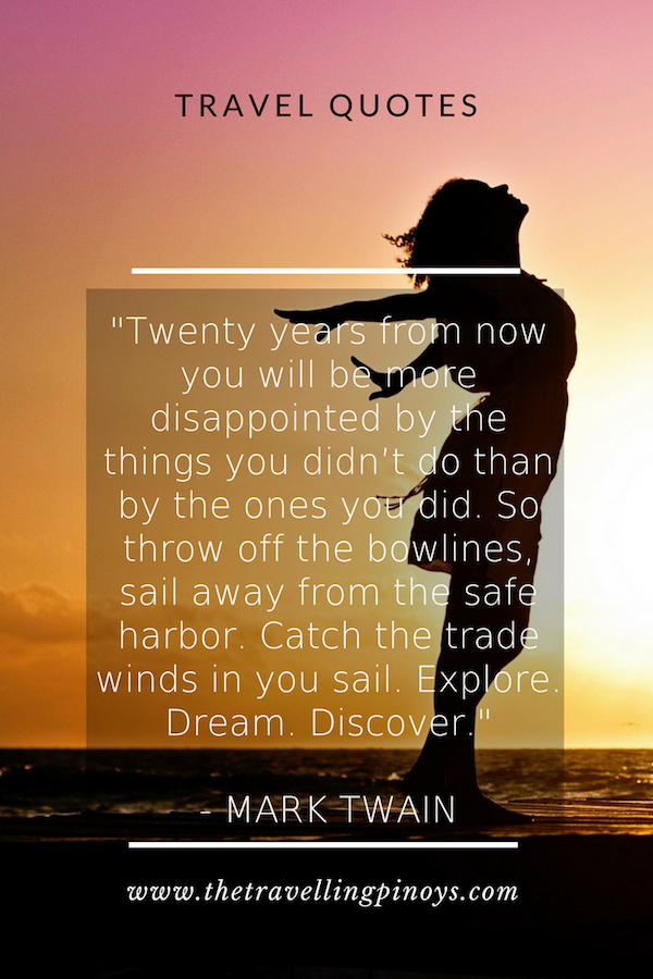 Quotes About Wanderlust That Will Inspire You To Travel | Best Travel Quotes | Quotes About Travel | Wanderlust Quotes | Inspirational Quotes #inspiration #travelquotes #travel #travelinspiration