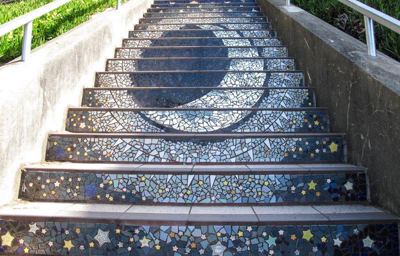16th Avenue Tiled Steps San Francisco