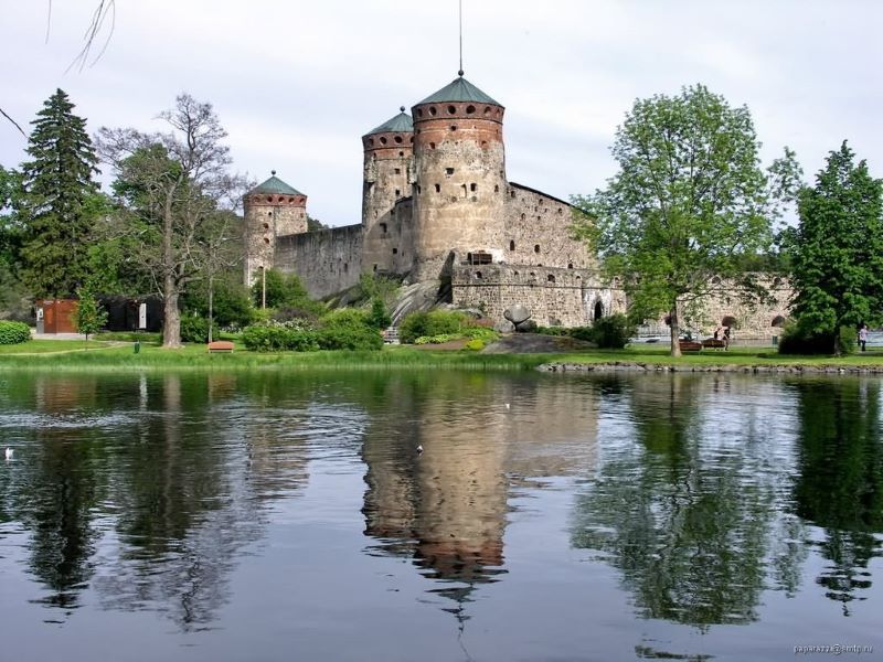 Castle Of Olavinlinna Finland