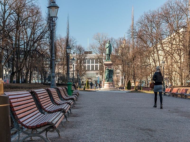 Esplanadi Park Helsinki 