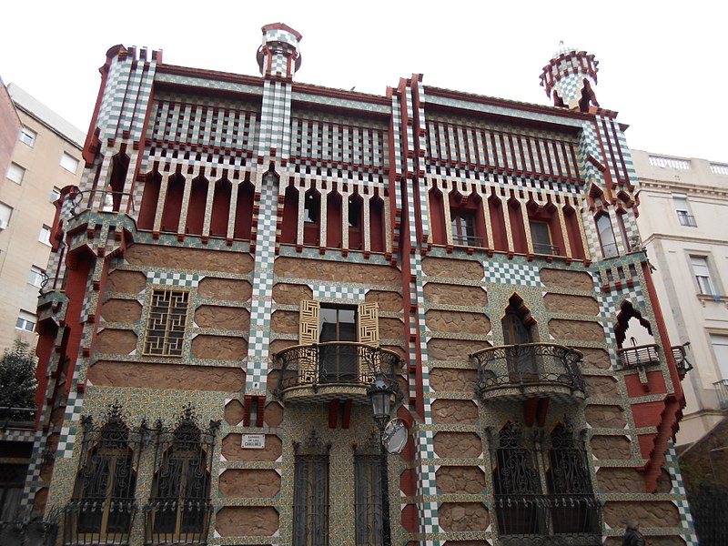 Gaudi's Casa Vicens Barcelons