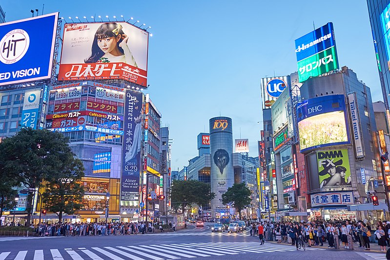 Shibuya Crossing, Tokyo Japan