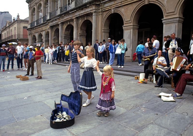 Street Performers at Jackson Square