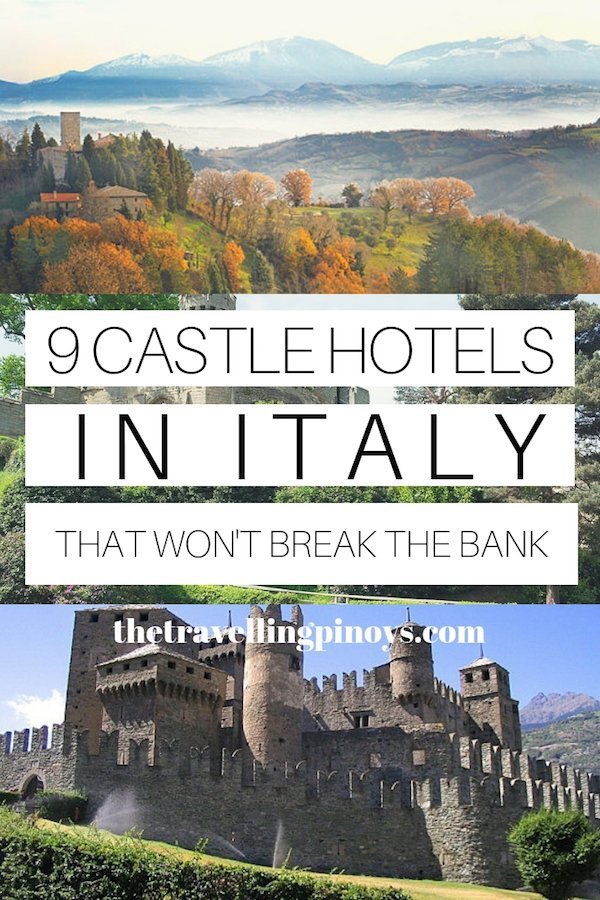 9 BEST CASTLE HOTELS IN ITALY | ITALY ACCOMMODATIONS | HOTELS IN ITALY | ITALY HOTELS | ITALIAN CASTLES | ITALY TRAVEL TIPS | ITALY TRAVEL IDEAS | ITALY TRAVEL DESTINATIONS #italy #castles #europe #travel 