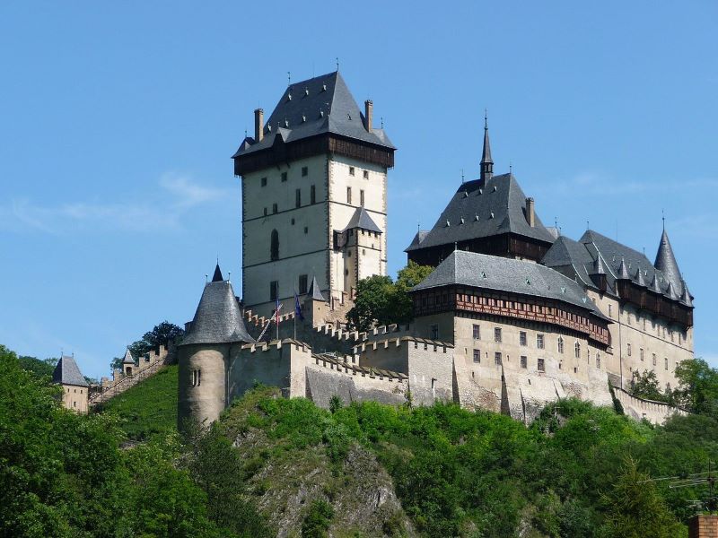 Karlštejn Castle is one of the best castles in Czech Republic