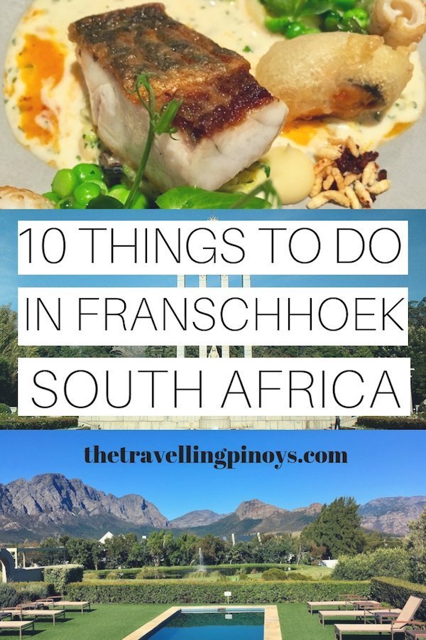 10 BEST THINGS TO DO IN FRANSCHHOEK, SOUTH AFRICA | SOUTH AFRICA TRAVEL TIPS | SOUTH AFRICA TRAVEL IDEAS  #southafrica #africa #travel
