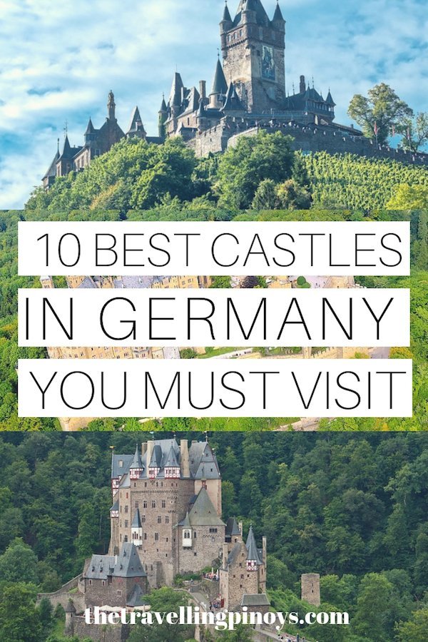 10 Best Castles in Germany | Germany travel tips | Germany travel destinations | Germany travel ideas #germany #castles #europe #travel 
