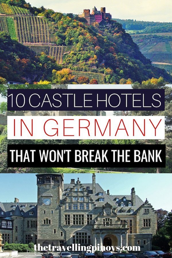 10 Best Castle Hotels In Germany | Germany castle hotels | Germany travel tips | Germany travel ideas | Germany travel destinations #germany #europe #castle #hotels #travel