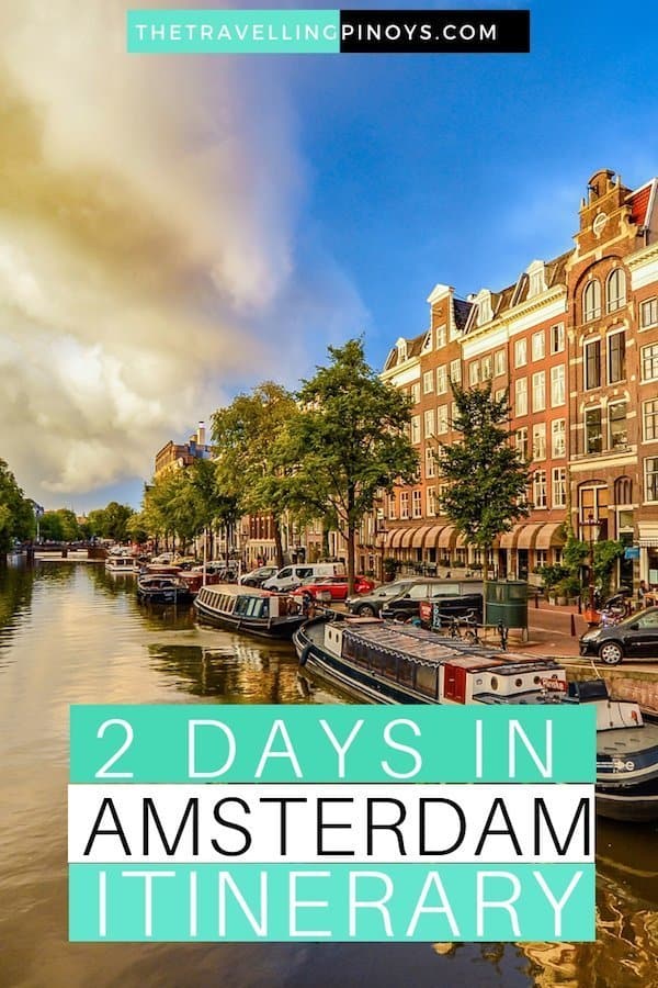 2 DAYS IN AMSTERDAM ITINERARY