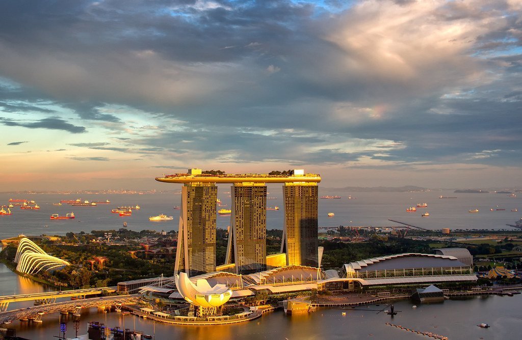 marina bay sands in singapore 