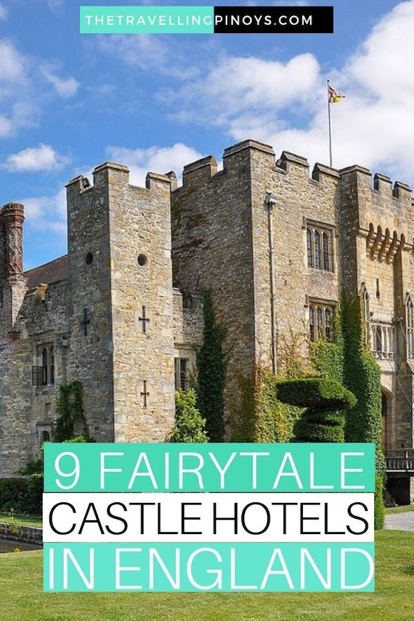 CASTLE HOTELS IN ENGLAND