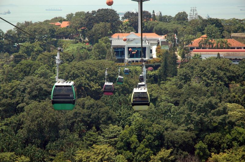 cable car in singapore