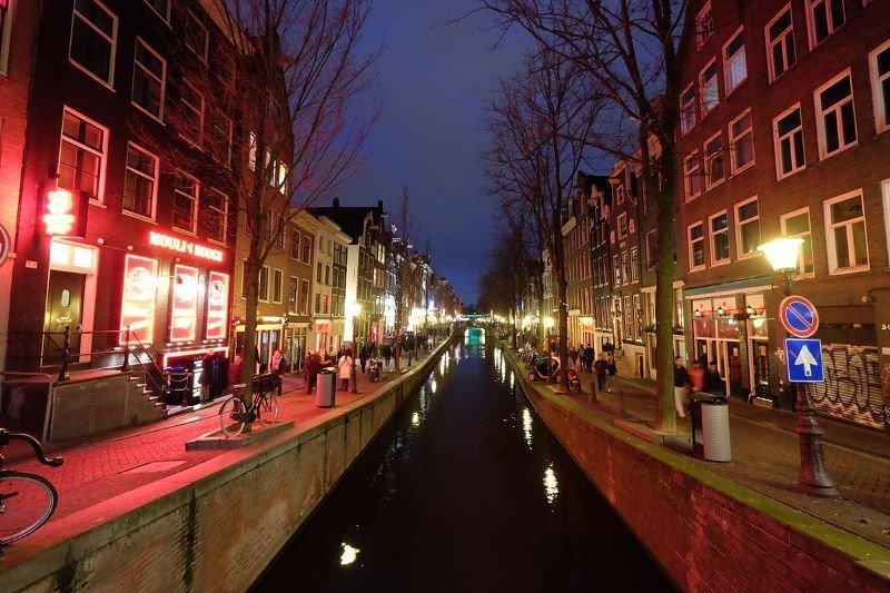 De Wallen in amsterdam