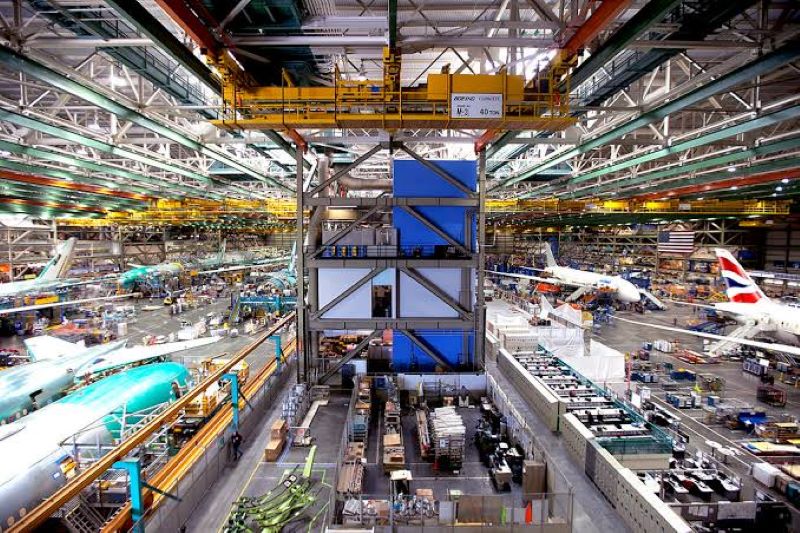 Boeing factory