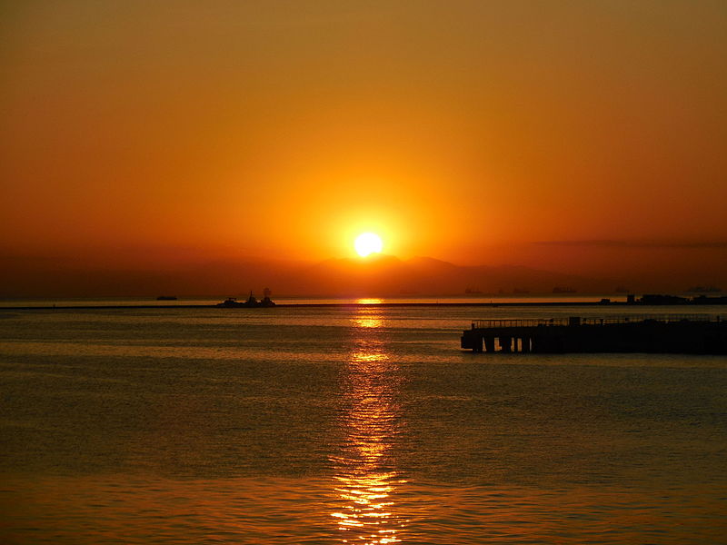 manila bay sunset