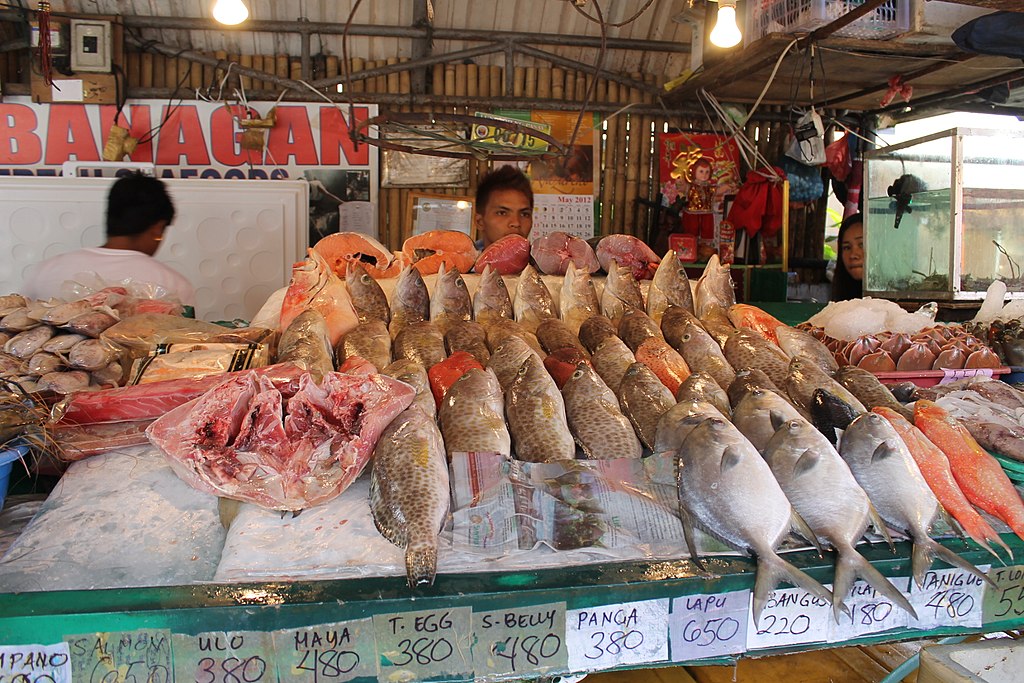 Pasay seafood Market, Manila